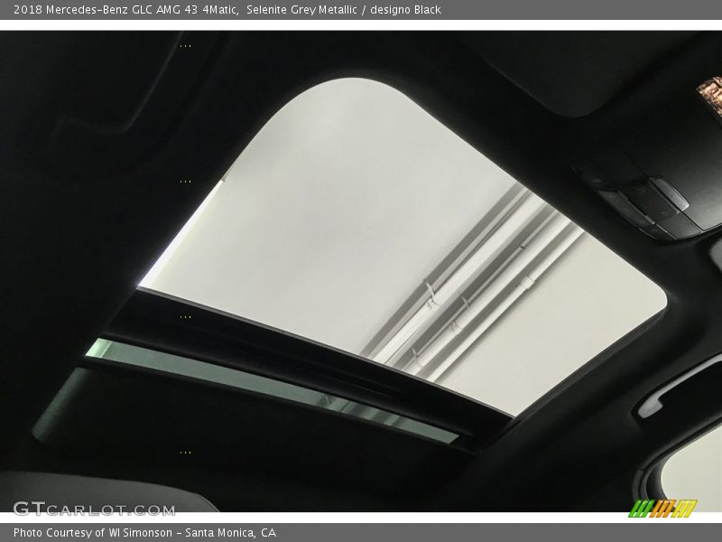 Selenite Grey Metallic / designo Black 2018 Mercedes-Benz GLC AMG 43 4Matic