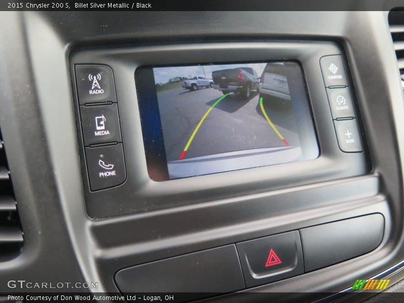 Billet Silver Metallic / Black 2015 Chrysler 200 S