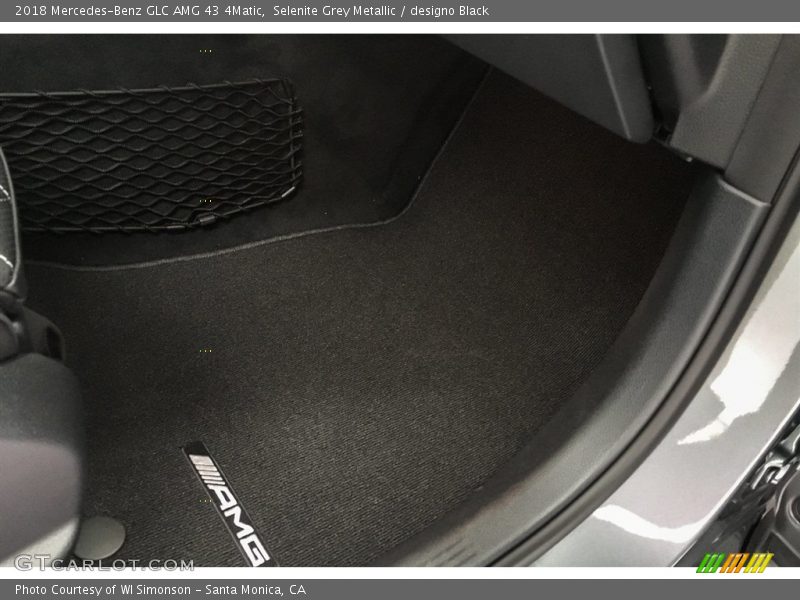 Selenite Grey Metallic / designo Black 2018 Mercedes-Benz GLC AMG 43 4Matic