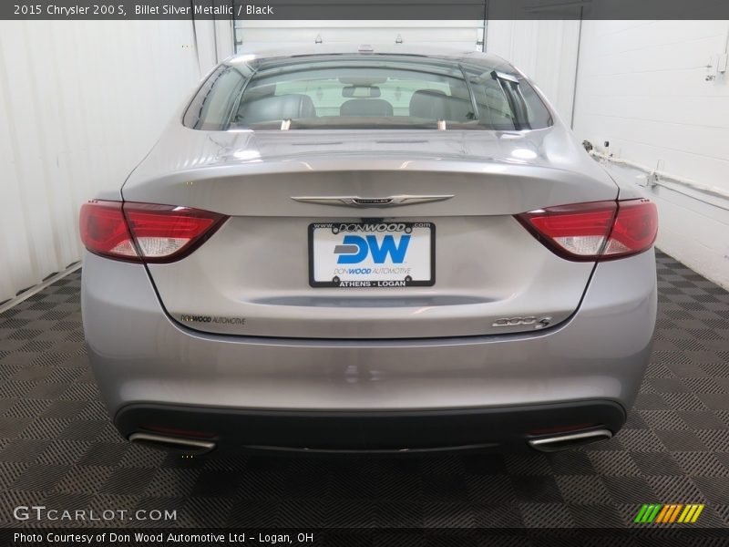 Billet Silver Metallic / Black 2015 Chrysler 200 S