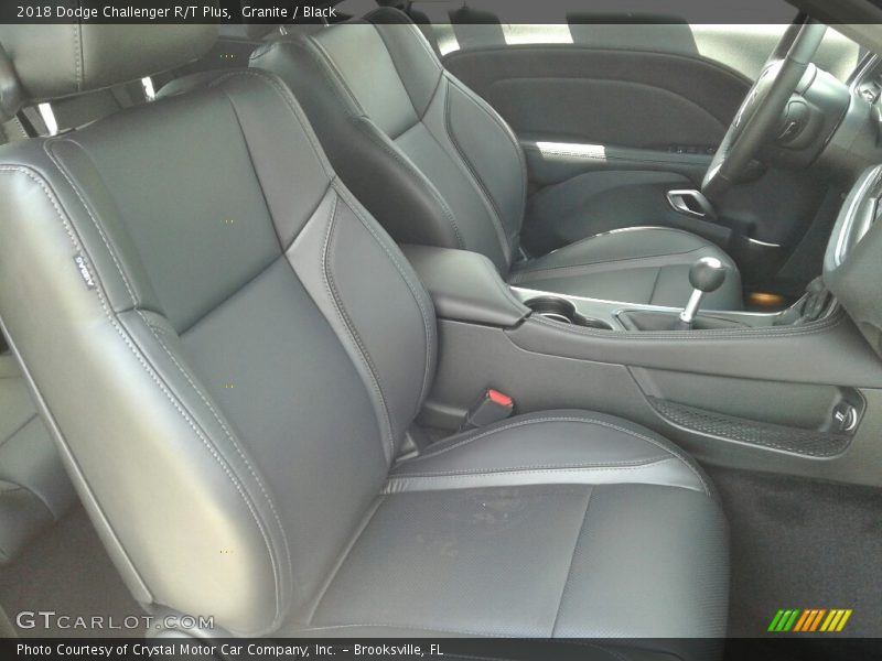 Granite / Black 2018 Dodge Challenger R/T Plus