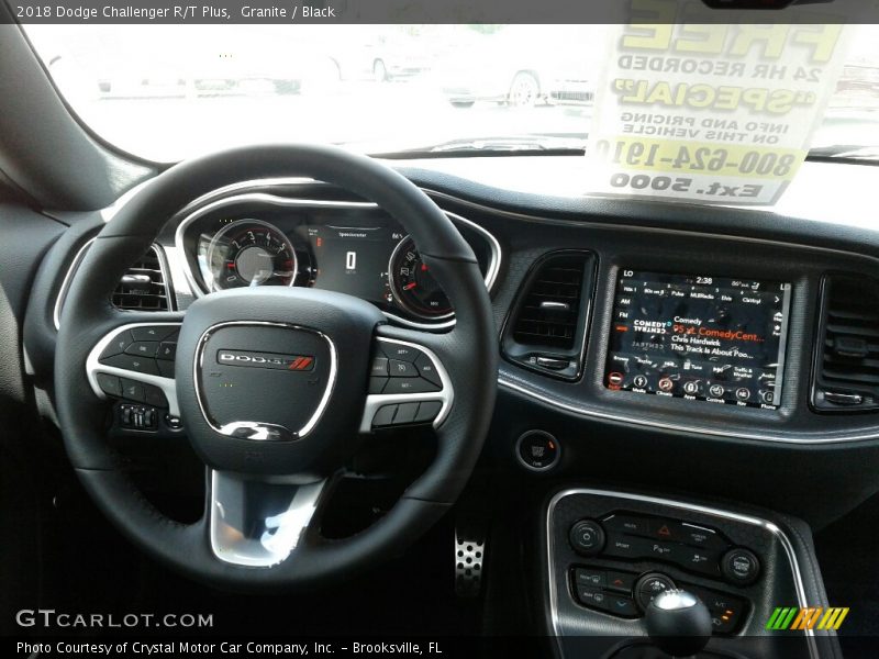 Granite / Black 2018 Dodge Challenger R/T Plus