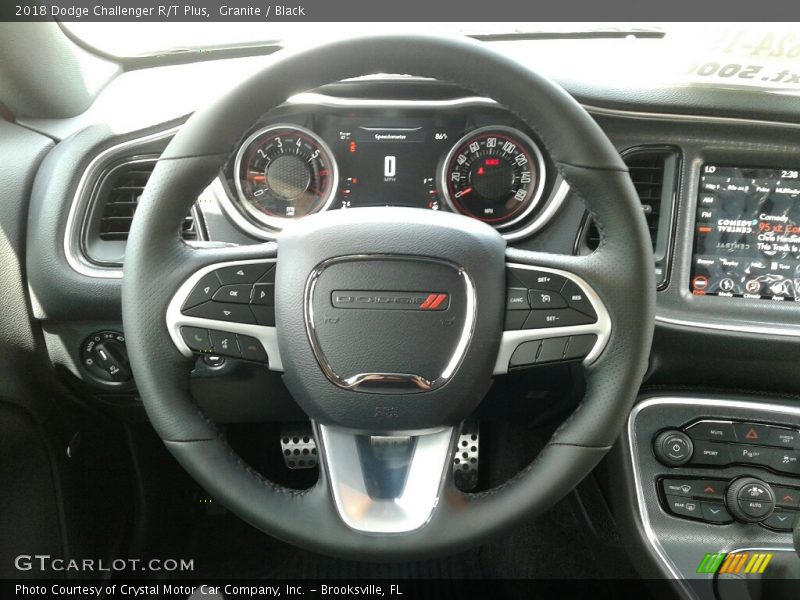 Granite / Black 2018 Dodge Challenger R/T Plus