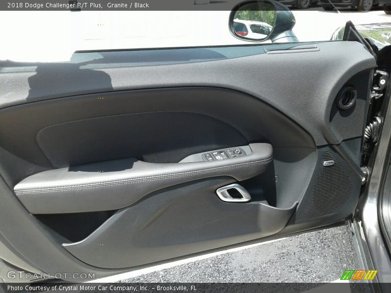 Granite / Black 2018 Dodge Challenger R/T Plus