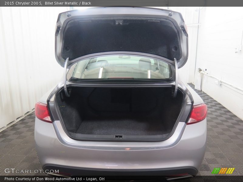 Billet Silver Metallic / Black 2015 Chrysler 200 S