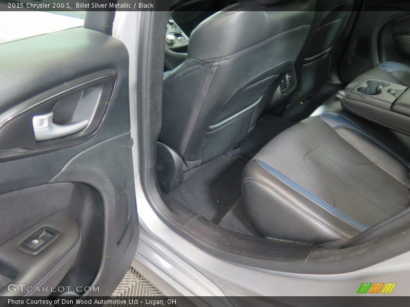 Billet Silver Metallic / Black 2015 Chrysler 200 S