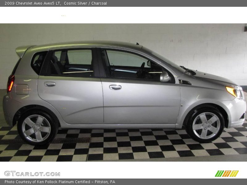 Cosmic Silver / Charcoal 2009 Chevrolet Aveo Aveo5 LT