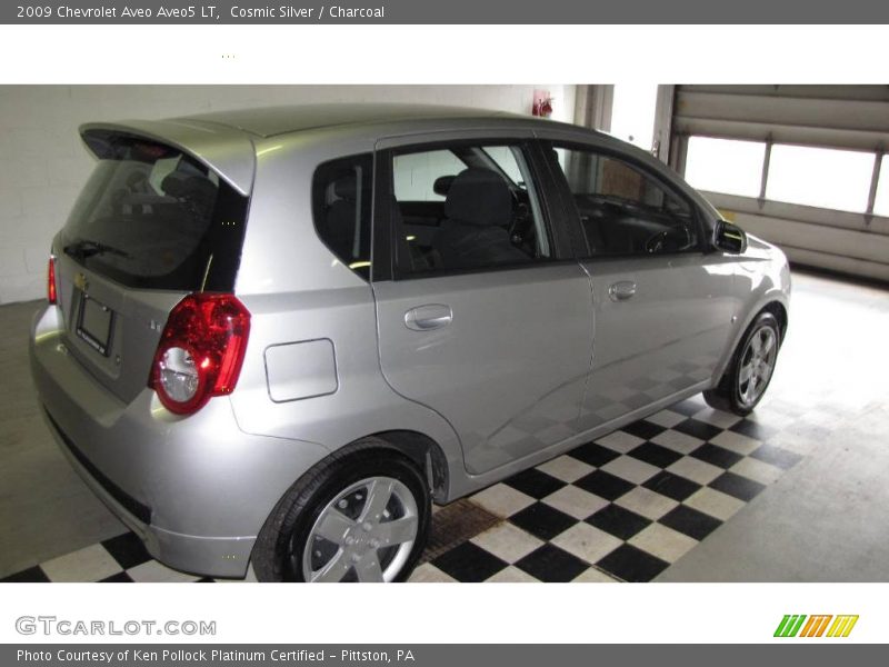 Cosmic Silver / Charcoal 2009 Chevrolet Aveo Aveo5 LT