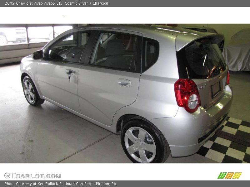 Cosmic Silver / Charcoal 2009 Chevrolet Aveo Aveo5 LT