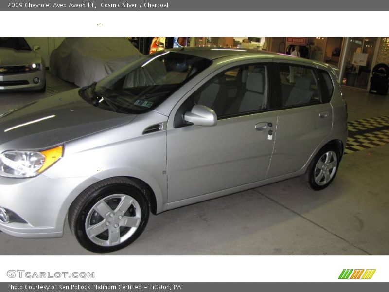 Cosmic Silver / Charcoal 2009 Chevrolet Aveo Aveo5 LT