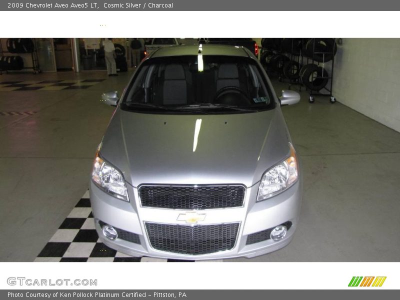 Cosmic Silver / Charcoal 2009 Chevrolet Aveo Aveo5 LT