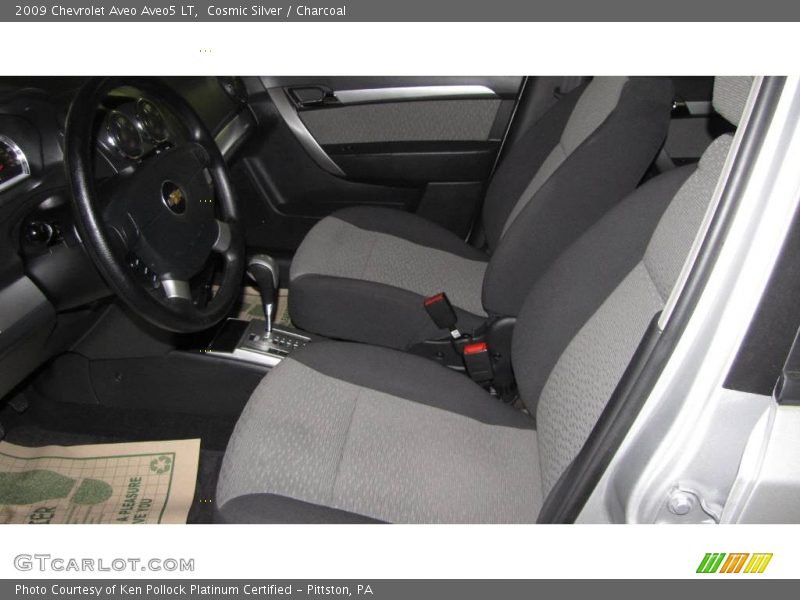 Cosmic Silver / Charcoal 2009 Chevrolet Aveo Aveo5 LT