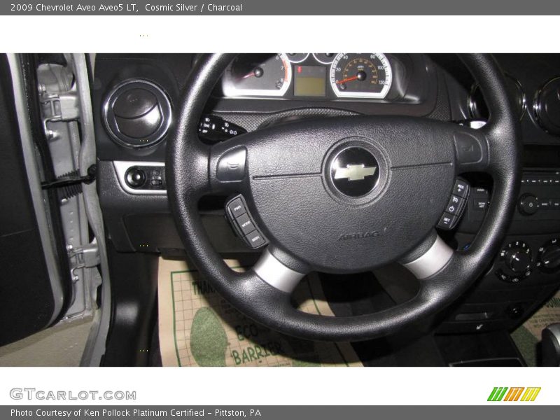 Cosmic Silver / Charcoal 2009 Chevrolet Aveo Aveo5 LT
