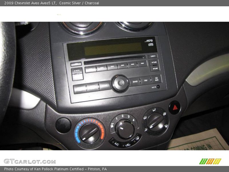 Cosmic Silver / Charcoal 2009 Chevrolet Aveo Aveo5 LT
