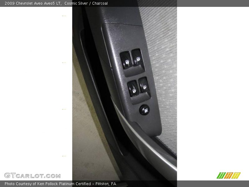 Cosmic Silver / Charcoal 2009 Chevrolet Aveo Aveo5 LT