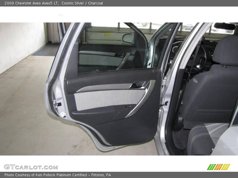Cosmic Silver / Charcoal 2009 Chevrolet Aveo Aveo5 LT