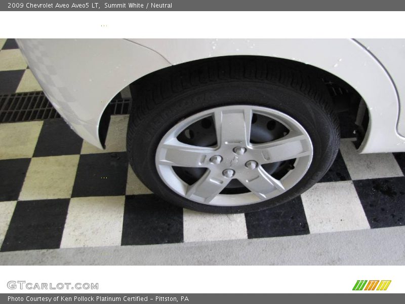 Summit White / Neutral 2009 Chevrolet Aveo Aveo5 LT