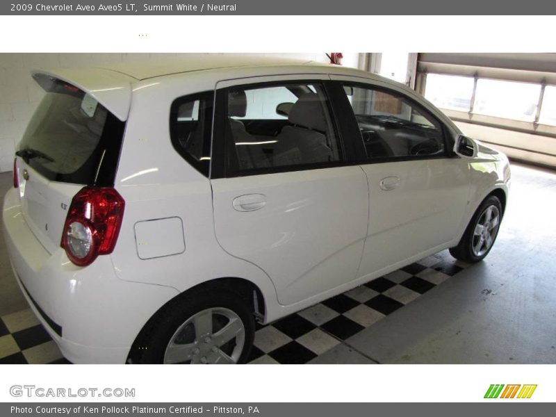 Summit White / Neutral 2009 Chevrolet Aveo Aveo5 LT