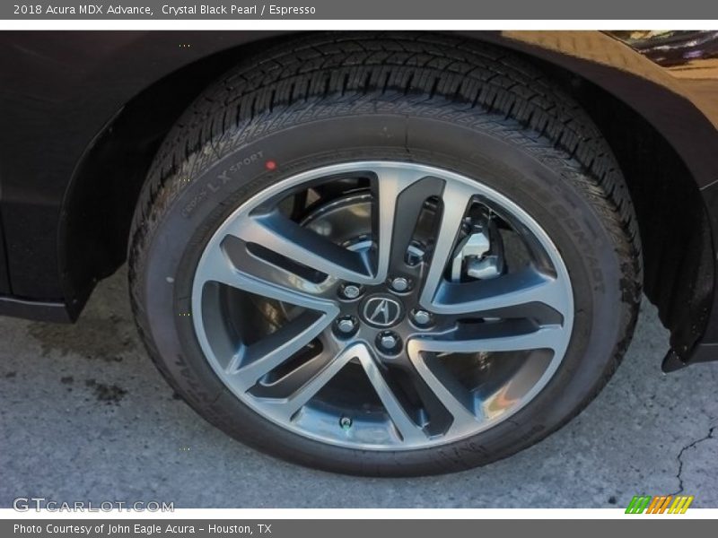 Crystal Black Pearl / Espresso 2018 Acura MDX Advance