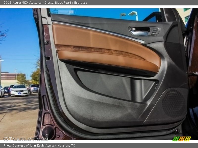 Crystal Black Pearl / Espresso 2018 Acura MDX Advance