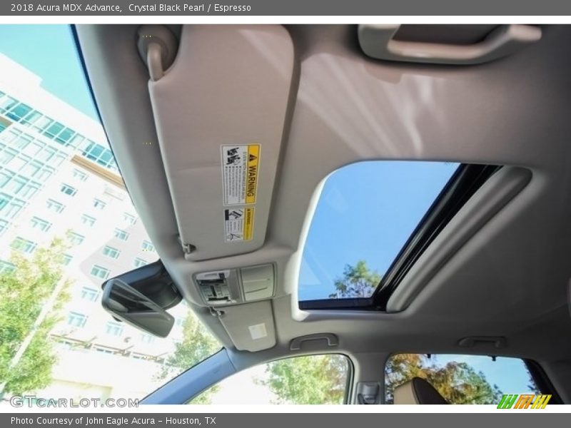 Crystal Black Pearl / Espresso 2018 Acura MDX Advance
