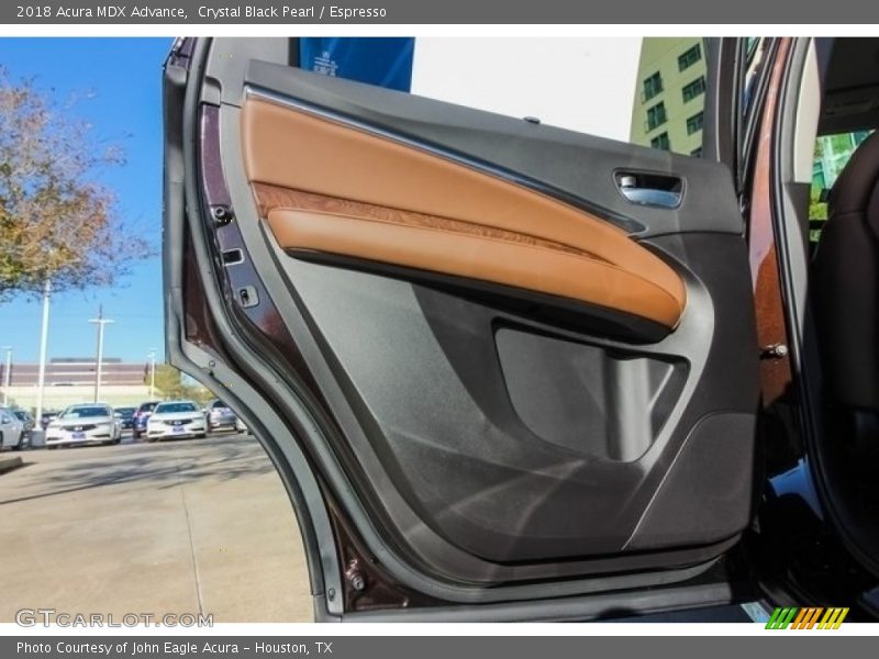 Crystal Black Pearl / Espresso 2018 Acura MDX Advance