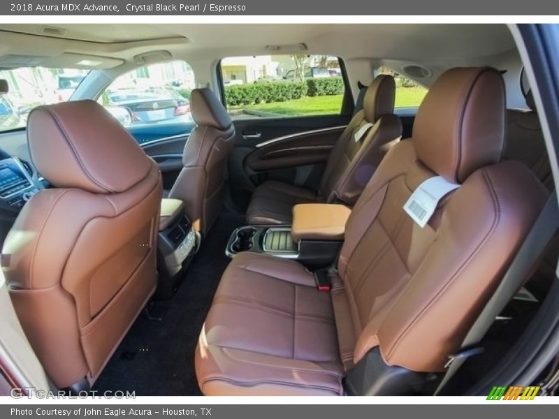 Crystal Black Pearl / Espresso 2018 Acura MDX Advance