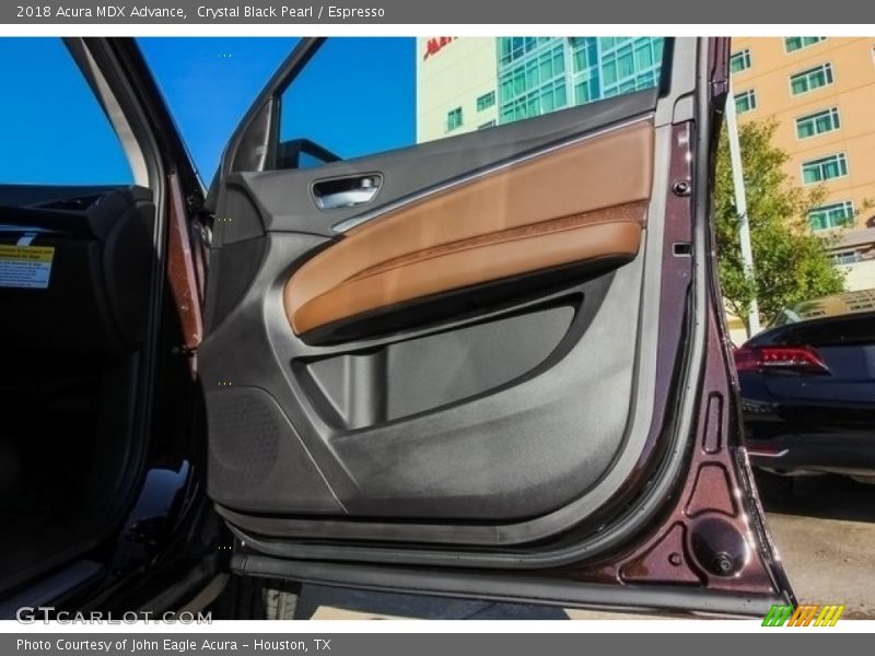 Crystal Black Pearl / Espresso 2018 Acura MDX Advance