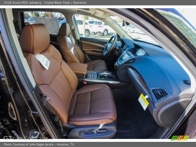 Crystal Black Pearl / Espresso 2018 Acura MDX Advance