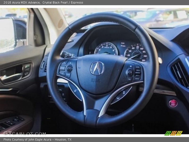 Crystal Black Pearl / Espresso 2018 Acura MDX Advance