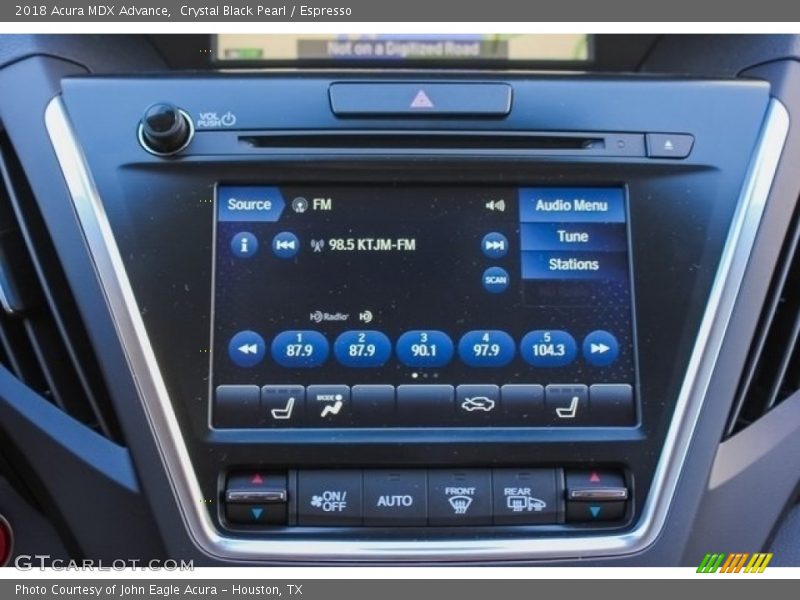 Crystal Black Pearl / Espresso 2018 Acura MDX Advance