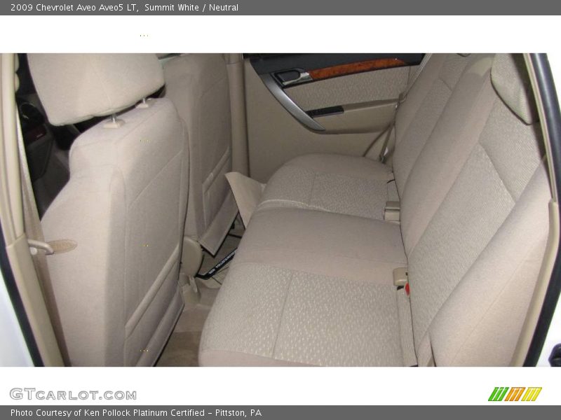 Summit White / Neutral 2009 Chevrolet Aveo Aveo5 LT