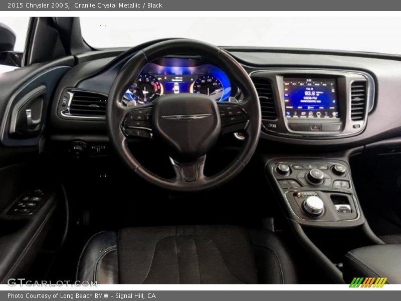Granite Crystal Metallic / Black 2015 Chrysler 200 S