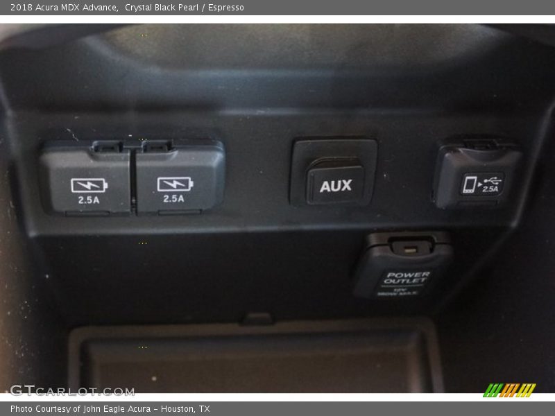 Crystal Black Pearl / Espresso 2018 Acura MDX Advance