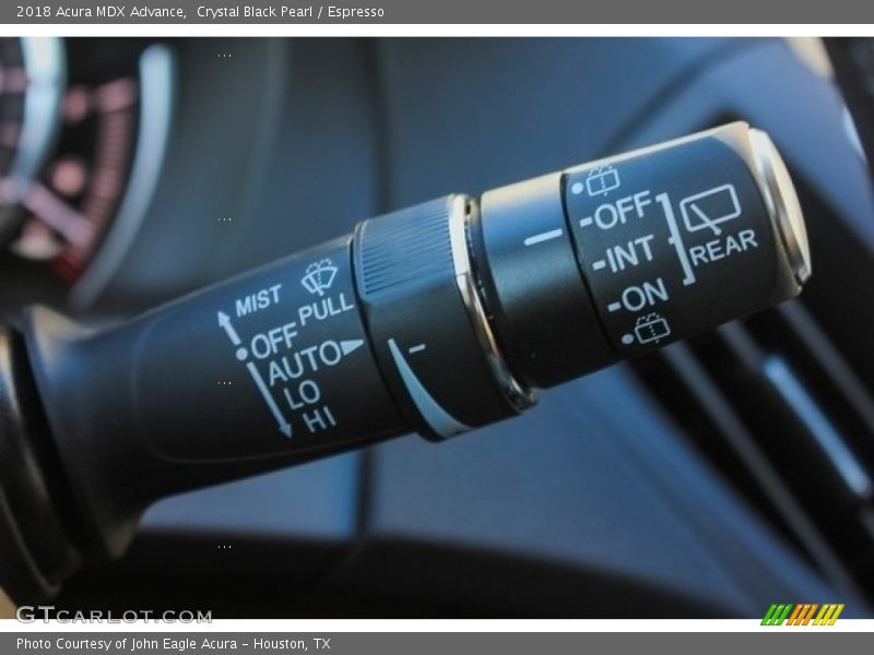 Crystal Black Pearl / Espresso 2018 Acura MDX Advance