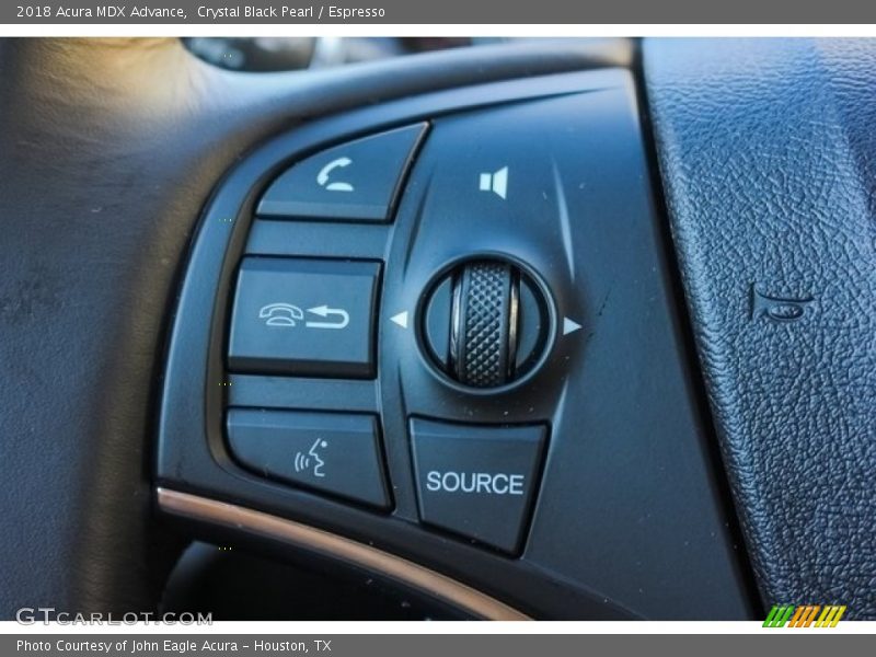 Crystal Black Pearl / Espresso 2018 Acura MDX Advance