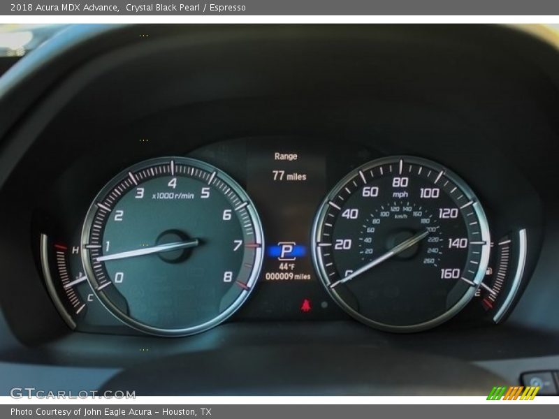 Crystal Black Pearl / Espresso 2018 Acura MDX Advance