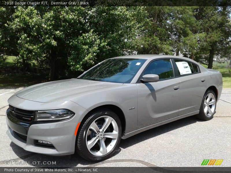 Destroyer Gray / Black 2018 Dodge Charger R/T