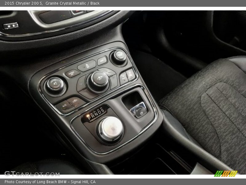 Granite Crystal Metallic / Black 2015 Chrysler 200 S
