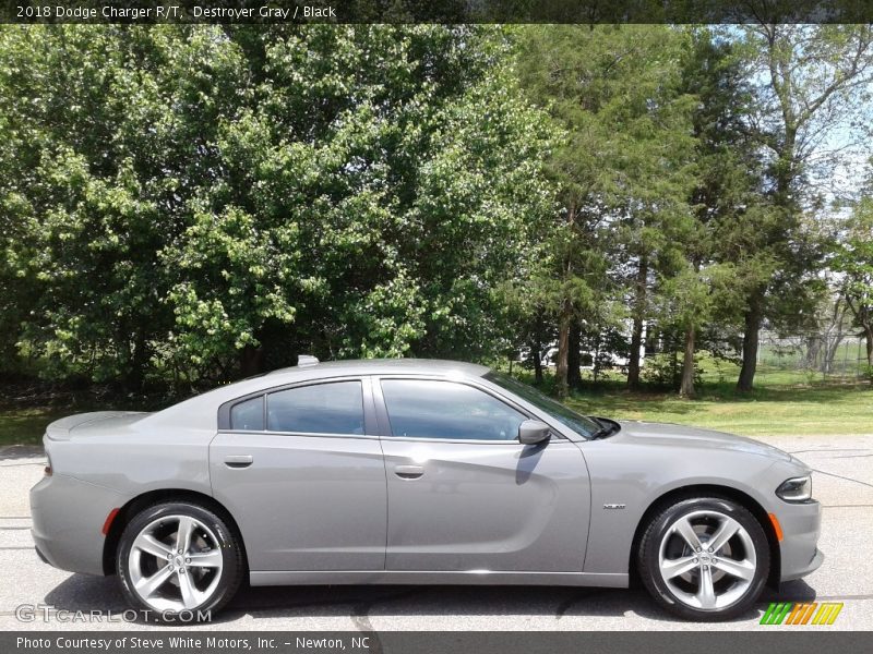 Destroyer Gray / Black 2018 Dodge Charger R/T