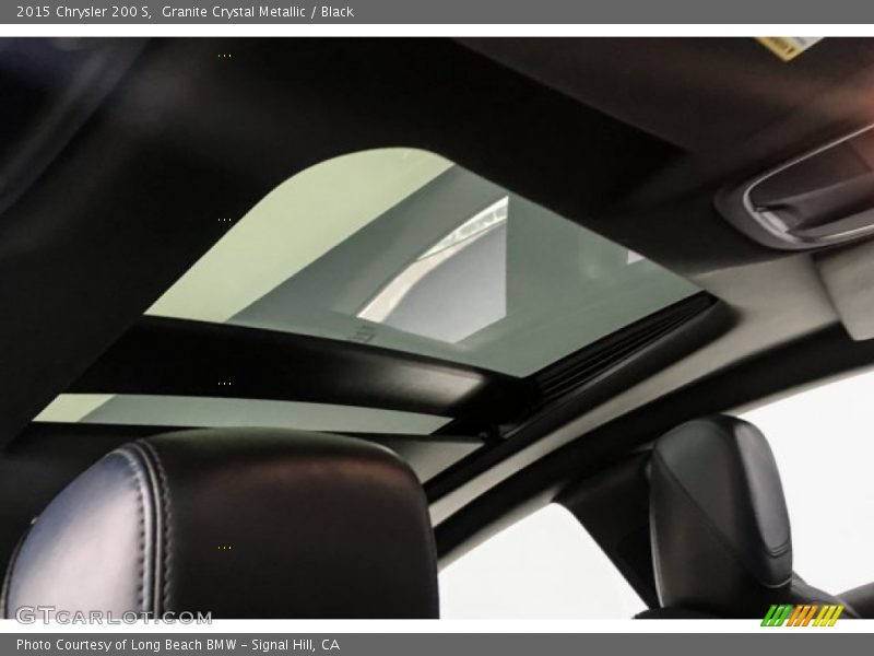 Granite Crystal Metallic / Black 2015 Chrysler 200 S
