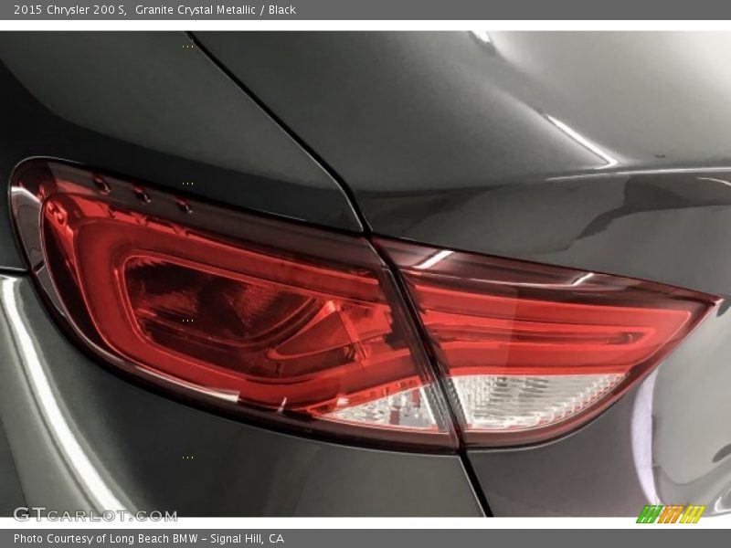 Granite Crystal Metallic / Black 2015 Chrysler 200 S