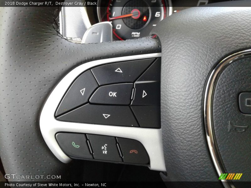 Destroyer Gray / Black 2018 Dodge Charger R/T