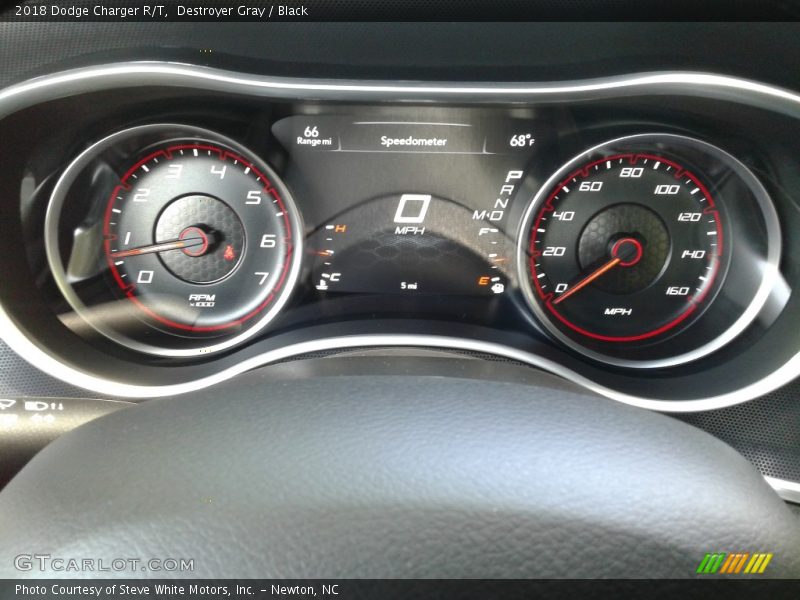 Destroyer Gray / Black 2018 Dodge Charger R/T