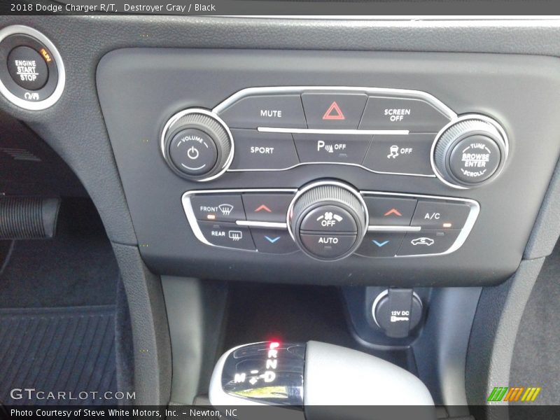 Destroyer Gray / Black 2018 Dodge Charger R/T