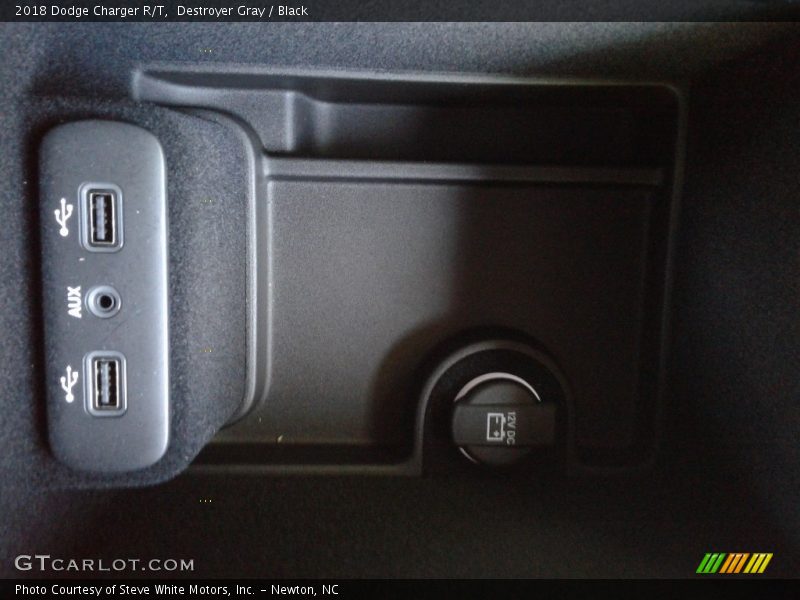 Destroyer Gray / Black 2018 Dodge Charger R/T