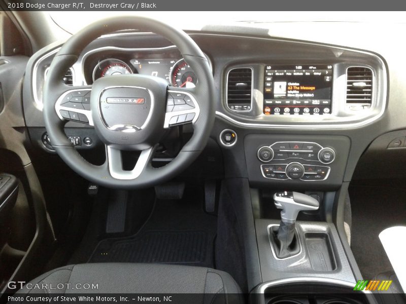 Destroyer Gray / Black 2018 Dodge Charger R/T