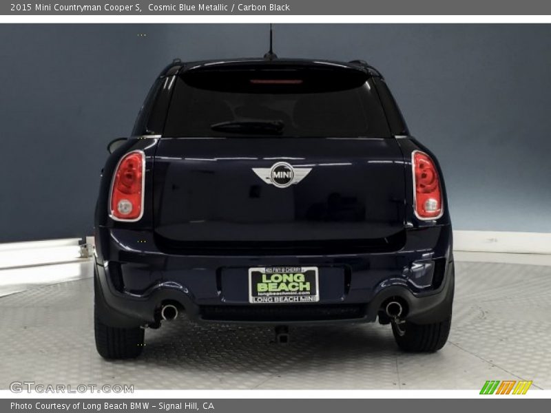 Cosmic Blue Metallic / Carbon Black 2015 Mini Countryman Cooper S