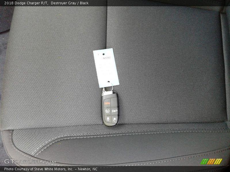 Destroyer Gray / Black 2018 Dodge Charger R/T