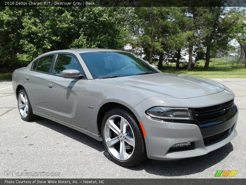 Destroyer Gray / Black 2018 Dodge Charger R/T